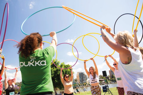 Health and Wellbeing Queensland Festival Active Hub
